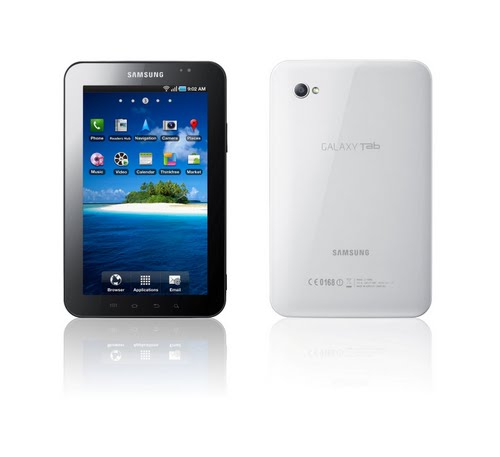 Samsung Galaxy Tab Actual Size Image
