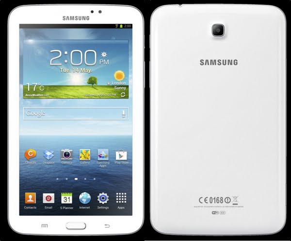 Samsung Galaxy Tab 3 7.0 Actual Size Image