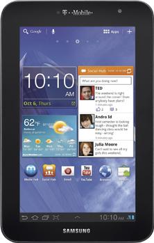 Samsung Galaxy Tab 7.0 Plus P6200 Actual Size Image