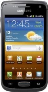 Samsung Galaxy Wonder I8150 Actual Size Image