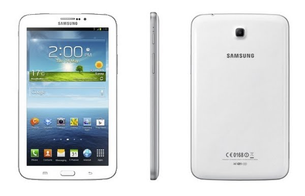 Samsung Glaxy Tab 3 7.0 Actual Size Image