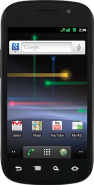 Samsung Google Nexus S 4G Actual Size Image