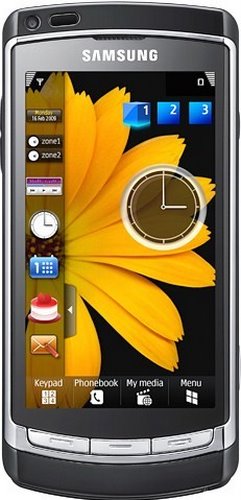 Samsung i8910 Omnia HD Actual Size Image
