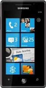 Samsung Omnia W I8350 Actual Size Image