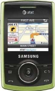 Samsung Propel SGH-A767 Actual Size Image