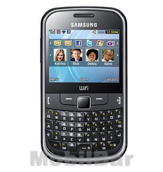 Samsung S3350 Actual Size Image