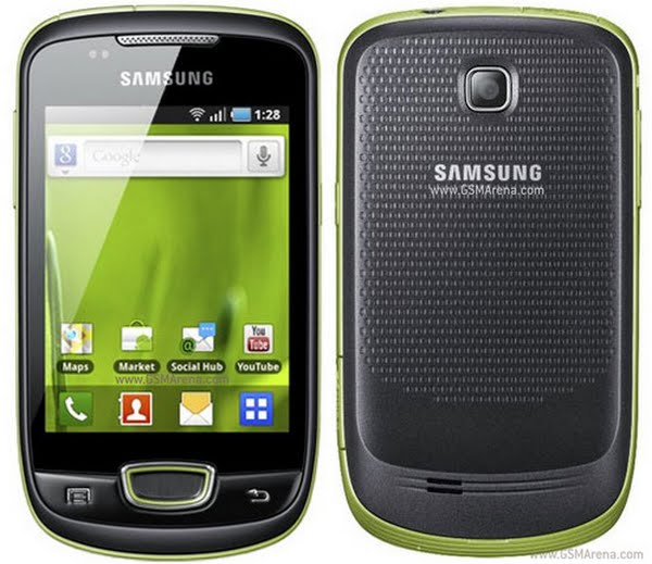 Samsung S5570 Galaxy mini Actual Size Image