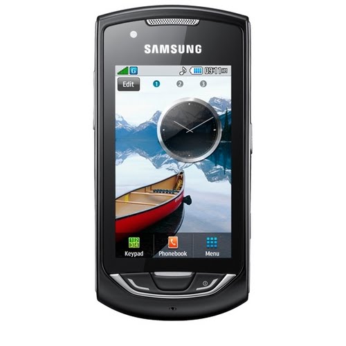 Samsung S5620 Monte Actual Size Image