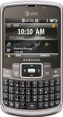 Samsung SGH-i637 Actual Size Image