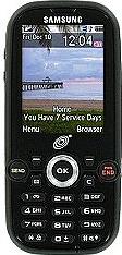 Samsung SGH-T404G Actual Size Image