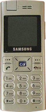 Samsung X610 Actual Size Image