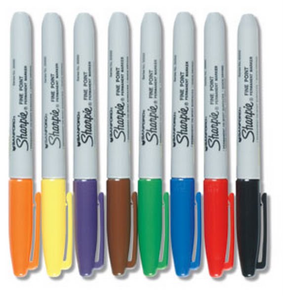 Sharpie Actual Size Image