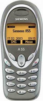 Siemens A55 Actual Size Image