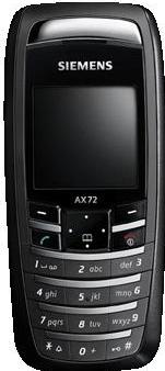 Siemens AX72 Actual Size Image