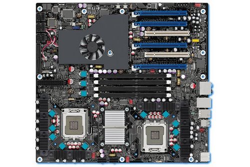 Skulltrail Motherboard Actual Size Image