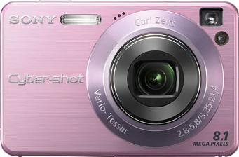 Sony Cyber-shot DSC-W130 Actual Size Image