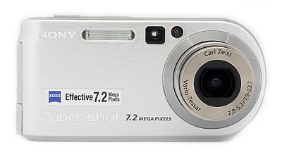 Sony DSC-P200 Actual Size Image