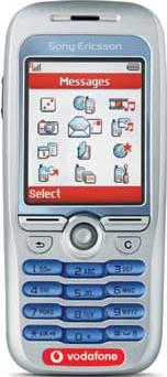 Sony Ericsson F500i Actual Size Image