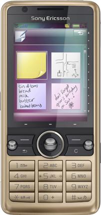 Sony Ericsson G700 Actual Size Image