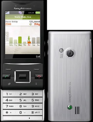 Sony Ericsson Hazel Actual Size Image
