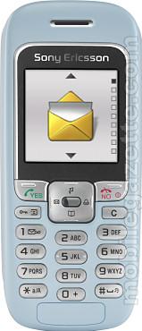 Sony Ericsson J220 Actual Size Image