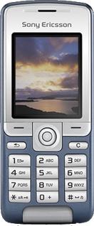 Sony Ericsson K310 Actual Size Image