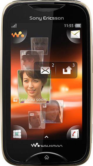 Sony Ericsson Mix Walkman Actual Size Image