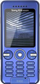 Sony Ericsson S302 Actual Size Image