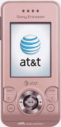 Sony Ericsson W580i Pink Phone (AT&amp;T) Actual Size Image