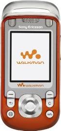 Sony Ericsson W600i Actual Size Image