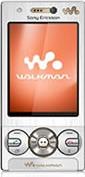 Sony Ericsson W705 Actual Size Image