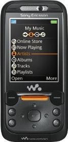 Sony Ericsson W850i Actual Size Image