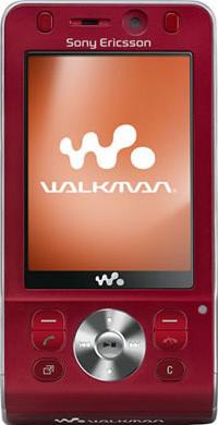 Sony Ericsson W910 Actual Size Image