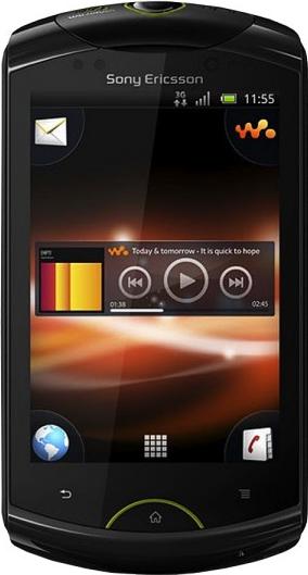 Sony Ericsson WT19 Actual Size Image
