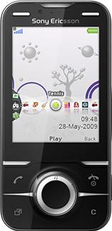 Sony Ericsson Yari Actual Size Image