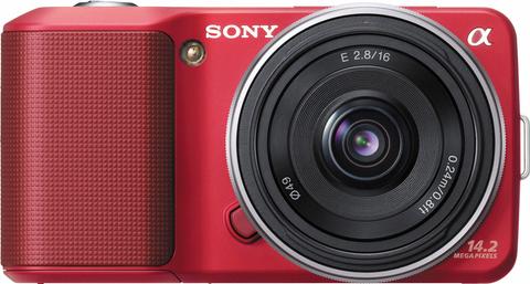Sony NEX-3 Actual Size Image