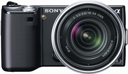 Sony NEX-5 Actual Size Image