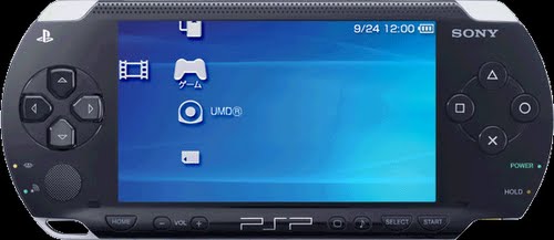 Sony PSP 1000 Actual Size Image