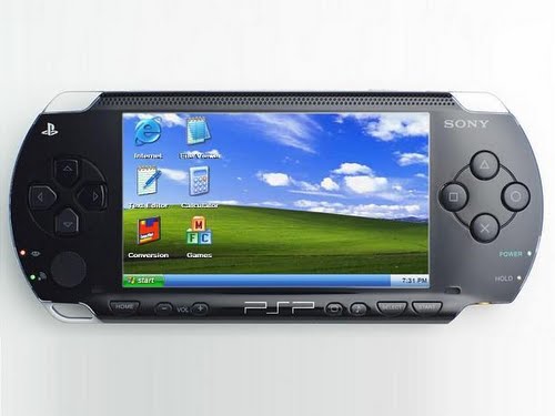 Sony PSP 2000 Actual Size Image