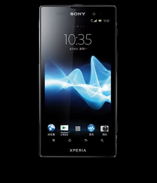 Sony Xperia Ion Actual Size Image