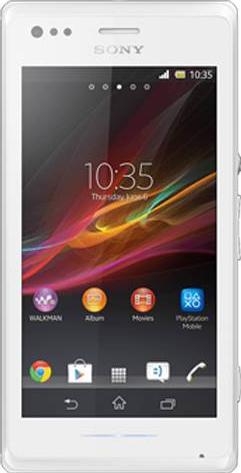 Sony Xperia M Dual Actual Size Image