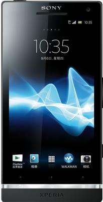 Sony Xperia SL Actual Size Image