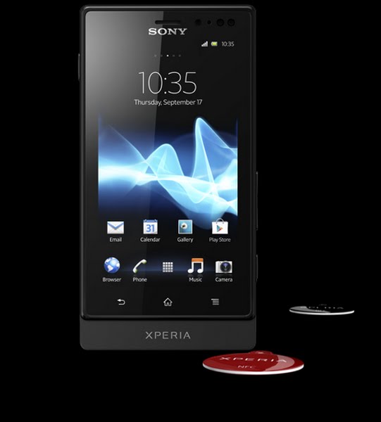 Sony Xperia Sola MT27i Actual Size Image
