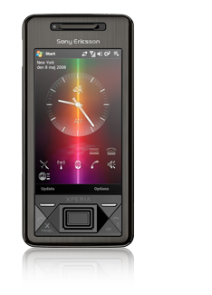 SonyEricsson Xperia X1 Actual Size Image