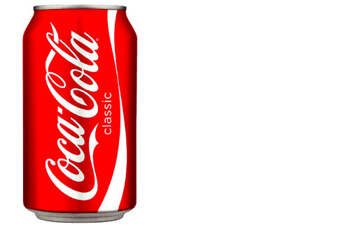 Standard Coca Cola Can Actual Size Image