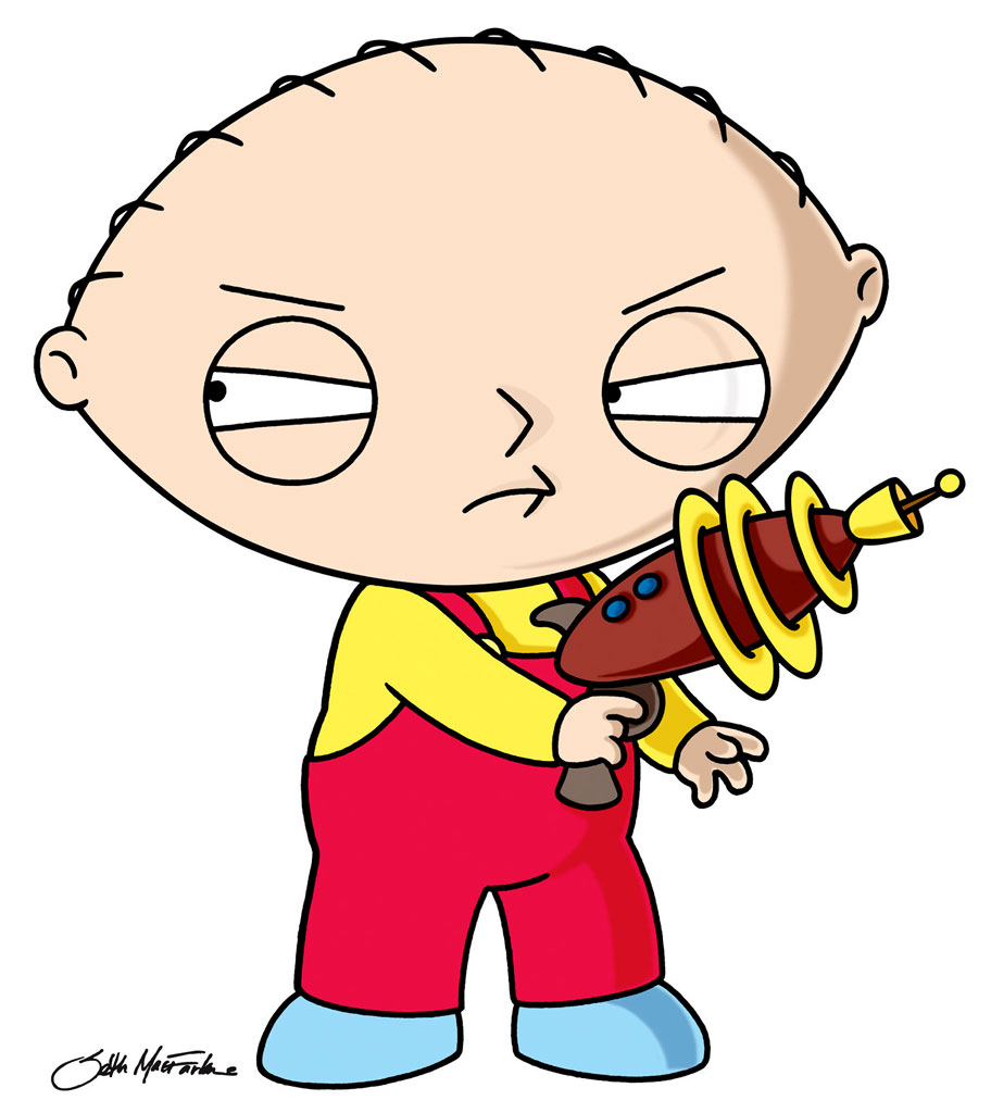 Stewie Griffin Actual Size Image