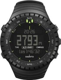 Suunto Core Black Military Actual Size Image