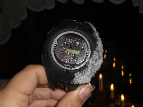 Suunto X10 Actual Size Image