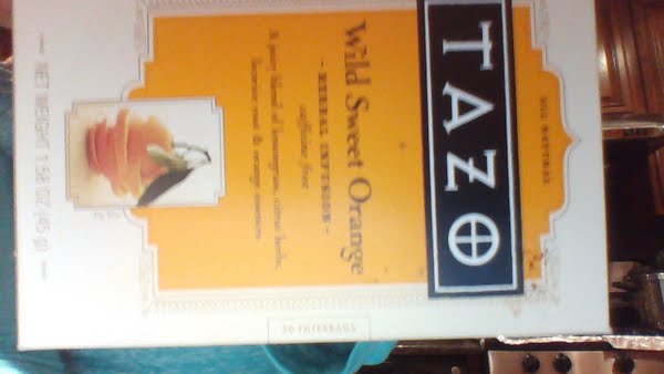 tazo tea Actual Size Image