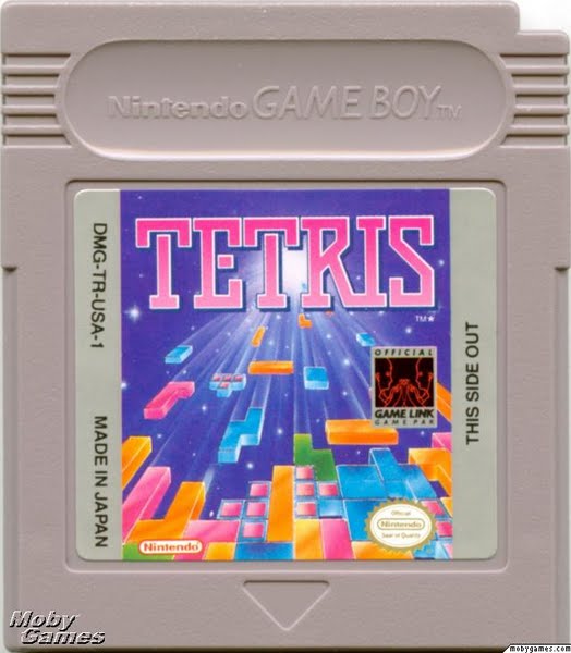 Tetris (Gameboy Game) Actual Size Image